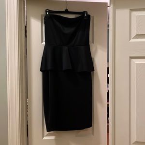 Rue21 Peplum Strapless Dress
